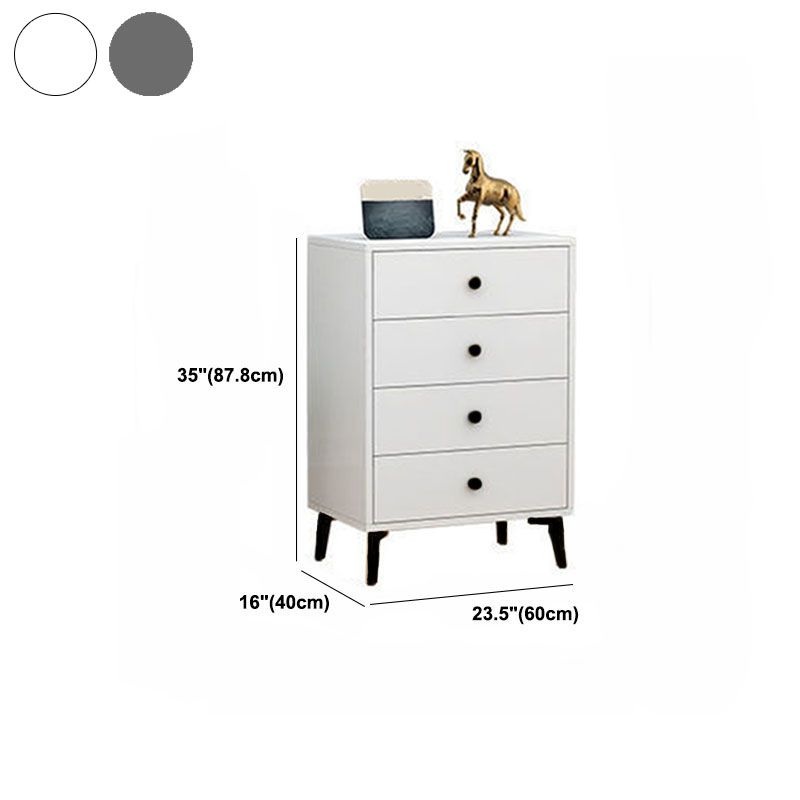 Cómoda de almacenamiento vertical de madera de ingeniería Glam, cómoda para dormitorio con cajones
