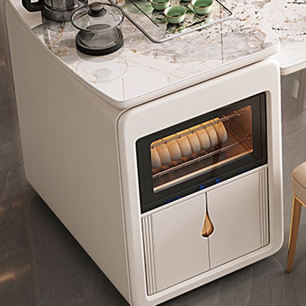 Glam Kitchen Stone Furniture 2/3/5/6/7 Pcs Standard Height Versatile Dining Room Table Set Clearhalo 'Dining Room Sets' 'Dining Tables & Seating' 'dining_room_set' 'furn' 'furn_dining_room_set' 'Furniture' 'Kitchen & Dining Furniture' 1200x1200_62e00e8f-8f59-4635-b759-78772346e9e1