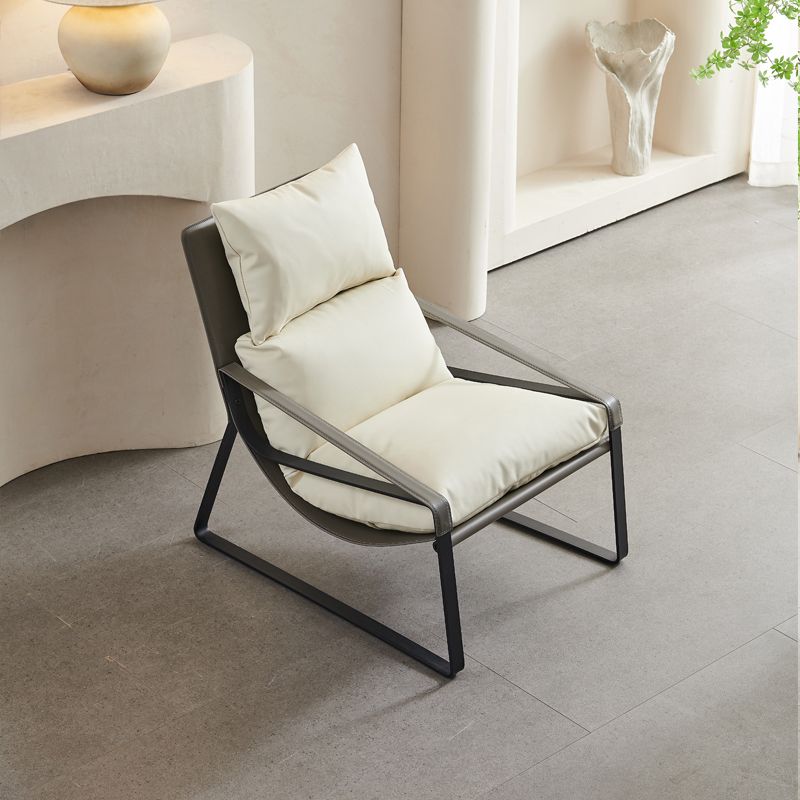 Sedia a faux reclinabile standard contemporanea e sedia reclinabile per la camera da letto