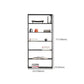 Industrial Style Bookshelf in Black Iron Shelf for Study Room Office with 5 Open Shelves Clearhalo 'Bookcases' 'furn' 'furn_bookcases' 'Furniture' 'furniture_bookcases' 'kitchen' 'kitchen_bookcases' 'Living Room Furniture' 'Office Furniture' 1200x1200_62e1f6a3-410b-4ec7-b6c9-fd753cc32e1c