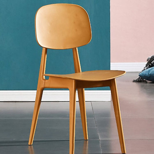 Plastic Dining Chairs Modern Kitchen Side Chair 16'' Wide Open Back Side Chair Clearhalo ' kitchen&dining_furn' 'Dining Chairs' 'Dining Tables & Seating' 'dining_chair' 'furn' 'furn_dining_chair' 'Furniture' 'furniture_dining_chair' 'Kitchen & Dining Furniture' 'kitchen' 1200x1200_62e20f88-a86a-4601-8bdd-9d4e3ecbba71