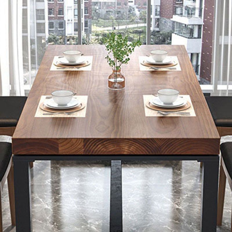 Ensemble de table à manger en bois en bois en pin industriel 1/2/5 pièces Ensemble pour la cuisine