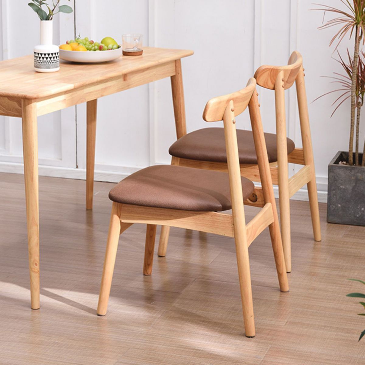 Contemporary Wood Indoor Open Back Side Chair of 18'' Wide Dining Chair Clearhalo ' kitchen&dining_furn' 'Dining Chairs' 'Dining Tables & Seating' 'dining_chair' 'furn' 'furn_dining_chair' 'Furniture' 'furniture_dining_chair' 'Kitchen & Dining Furniture' 'kitchen' 1200x1200_62e88106-fee9-4645-9ca1-6c800b1496c5