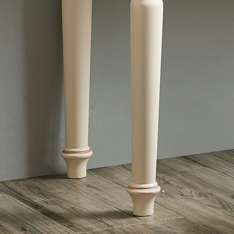 Tavolo da toeletta da toele da 4 cassette vittoriani per trucco in legno massiccio