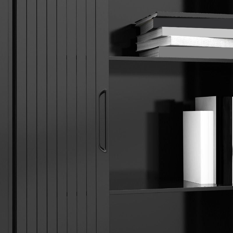 Archivo de metal bloqueo de archivos modernos laterales con estantes de almacenamiento