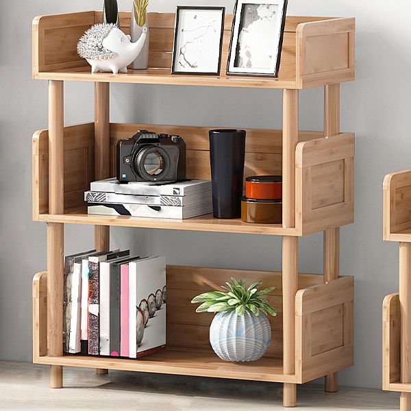 Libreria in stile scandinavo libreria aperta ingegnere in legno per ufficio