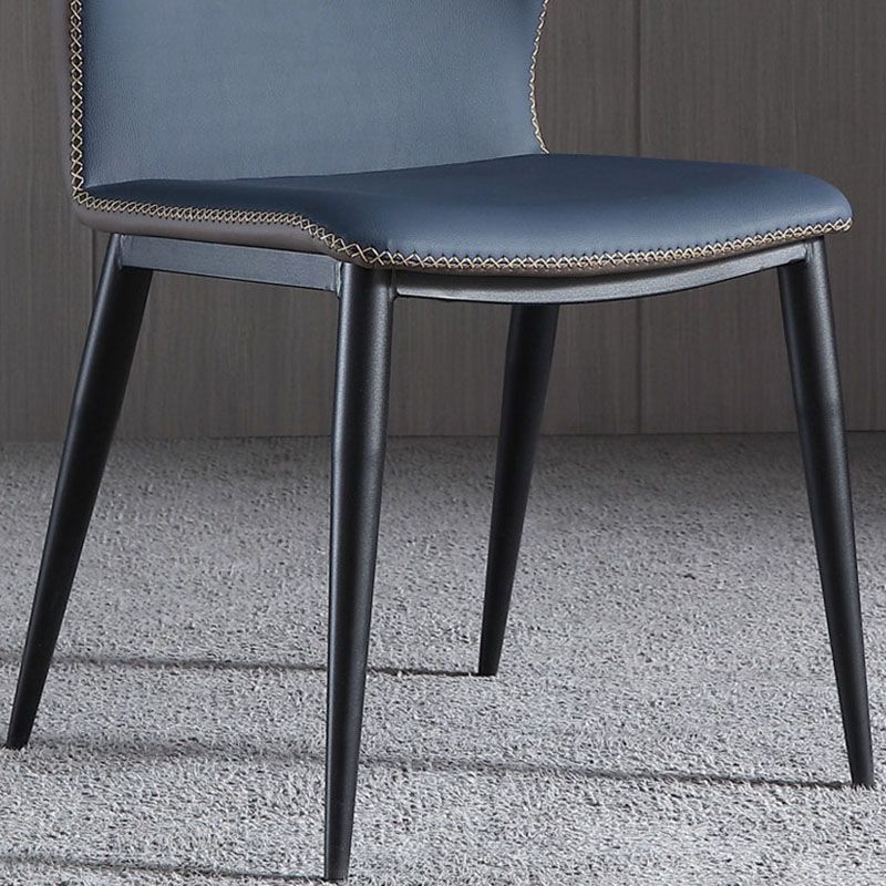 Industrial Style Wingback Chairs Leather Dining Chairs for Home (Set of 2) Clearhalo ' kitchen&dining_furn' 'Dining Chairs' 'Dining Tables & Seating' 'dining_chair' 'furn' 'furn_dining_chair' 'Furniture' 'furniture_dining_chair' 'Kitchen & Dining Furniture' 'kitchen' 1200x1200_62f25a93-1363-4e31-bf27-ecb8ba1844ac