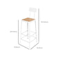 Industrial Rectangle Bar Table Set 1/5 Pieces Wood Counter Table Set Clearhalo 'Bar Furniture' 'furn' 'furn_home_bar_bar_sets' 'Furniture' 'Home Bars & Bar Sets' 'home_bar_bar_sets' 'Kitchen & Dining Furniture' 1200x1200_62f561cc-2c3d-4a0a-82b6-0e78ae2c6d07