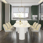 Stone Contemporary Free Form Dinner Table Matte Finish Table for Home Clearhalo 'Dining Tables & Seating' 'Dining Tables' 'dining_table' 'furn' 'furn_dining_table' 'Furniture' 'furniture_dining_table' 'Kitchen & Dining Furniture' 'kitchen' 'kitchen_dining_table' 1200x1200_62fd07b1-bd04-4c71-bc3b-24c234ca3bc7