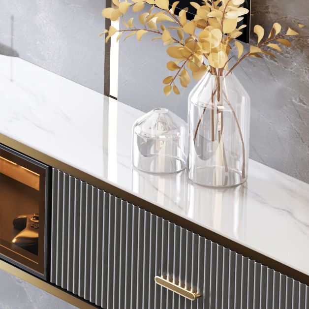 Glam Floating TV Media Stand with Drawers Stone and Wood TV Stand Clearhalo 'furn' 'furn_tv_stands_entertainment_centers' 'Furniture' 'Living Room Furniture' 'TV Stands & Entertainment Centers' 'TV Stands & Media Storage Furniture' 'tv_stands_entertainment_centers' 1200x1200_62fe46c0-7a68-48f5-b860-04fea7af8747