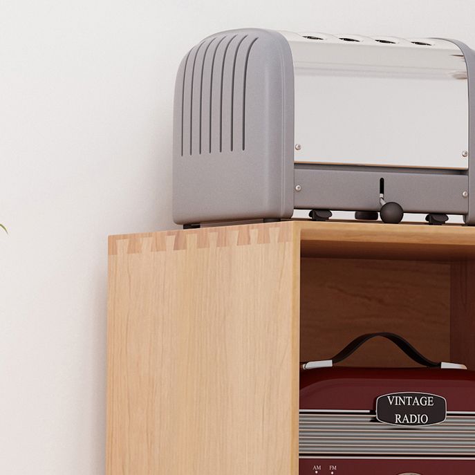 Contemporary Pine Solid Wood Sideboard 2 Drawer Side Board for Dining Room Clearhalo 'buffet_sideboard' 'Buffets & Sideboards' 'furn' 'furn_buffet_sideboard' 'Furniture' 'Kitchen & Dining Furniture' 1200x1200_62ff97d2-1b75-41c4-b356-0ac8396b7374