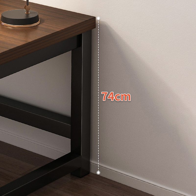 Escritorio de escritura rectangular de madera escritorio de computadora industrial