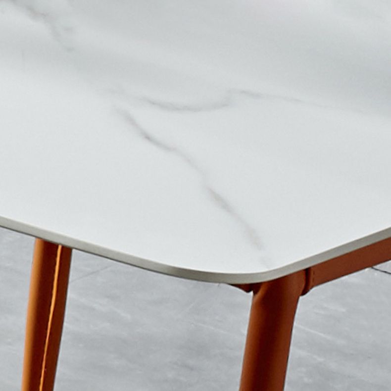 Dining Room Sets Contemporary with Sintered Stone Dining Table and Cushion Chairs Clearhalo 'Dining Room Sets' 'Dining Tables & Seating' 'dining_room_set' 'furn' 'furn_dining_room_set' 'Furniture' 'furniture_dining_room_set' 'Kitchen & Dining Furniture' 'kitchen&dining_furn' 'kitchen' 1200x1200_63011133-d137-46c1-9157-189731bed4df