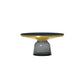 Contemporary Grey/Blue/Yellow/green/Purple Tempered Glass Round End Table Clearhalo 'Coffee & Accent Tables' 'End & Side Tables' 'end_side_table' 'end_side_tables' 'furn' 'furn_end_side_tables' 'Furniture' 'furniture_end_side_table' 'Living Room Furniture' 1200x1200_63023de0-7097-4636-ba97-453097786924