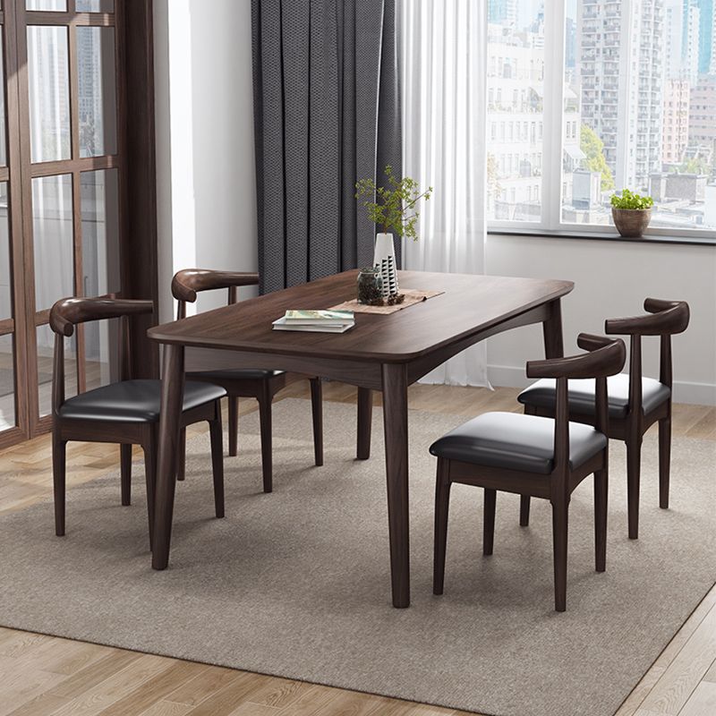 Traditional Style Dining Chair Kitchen Armless Side Single Chair with Wooden Legs Clearhalo ' kitchen&dining_furn' 'Dining Chairs' 'Dining Tables & Seating' 'dining_chair' 'furn' 'furn_dining_chair' 'Furniture' 'furniture_dining_chair' 'Kitchen & Dining Furniture' 'kitchen' 1200x1200_630266a5-4f2e-45ae-a556-b1d9c41789d6