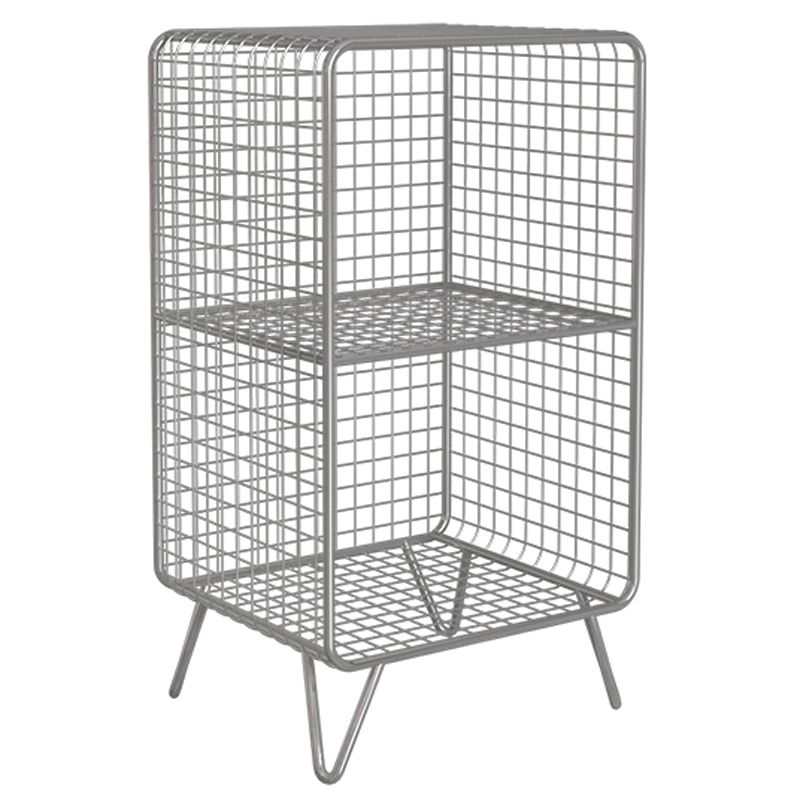 Libreria di scaffali per finitura antica industriale