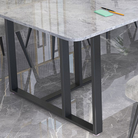 Desca di scrittura in pietra di pietra contemporanea da 29,53 "