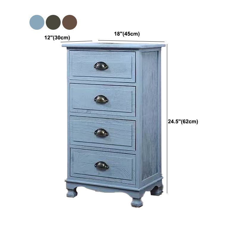 11,7-inch W Coastal opbergkast dressoir vaste houten opbergkast