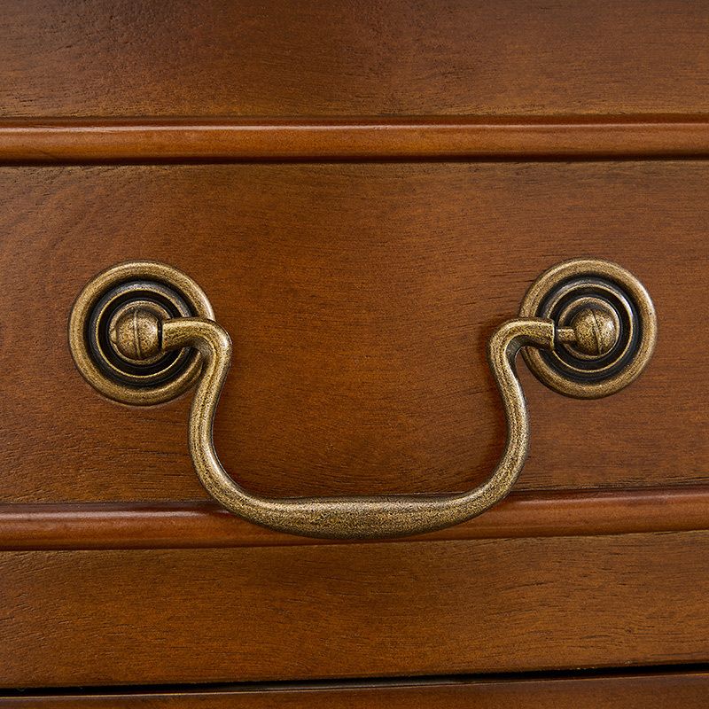 Mid-century Modern Brown Corner Cabinet, Wooden Accent Cabinet with Shelves Clearhalo 'Cabinets & Chests' 'cabinets_chests' 'furn' 'furn_cabinets_chests' 'Furniture' 'Living Room Furniture' 1200x1200_631b6141-30e1-4f93-8280-e2cbcd0925e1