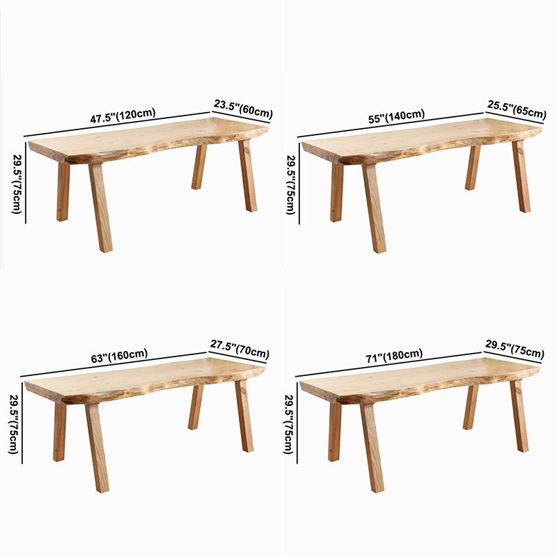 Rectangle Solid Wood Dining Table Simplicity 4 Legs Table for Dining Room Clearhalo ' dining_table' 'Dining Tables & Seating' 'Dining Tables' 'furn' 'furn_dining_table' 'Furniture' 'furniture_dining_table' 'Kitchen & Dining Furniture' 'kitchen&dining_furn' 'kitchen' 'kitchen_dining_table' 1200x1200_631bcfa6-62d2-4e1f-8224-45fe1cd7d549