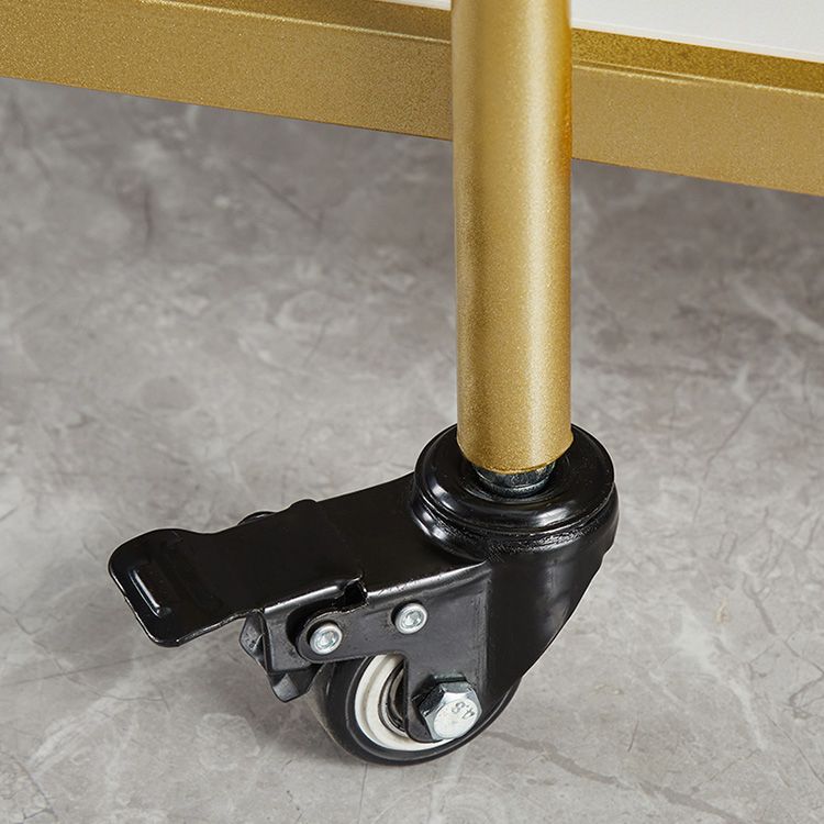 27.55" High Rolling Contemporary Prep Table Stone Prep Table for Restaurant