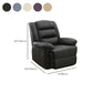 Moderno e contemporaneo home theater recliner rocker solido color interno