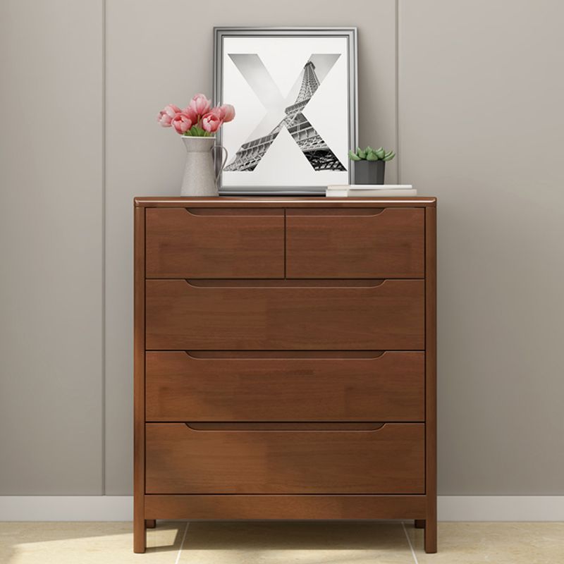 Modern Style Sideboard Buffet with Rubberwood Solid Wood Drawers and Storage Sideboard Clearhalo 'buffet_sideboard' 'Buffets & Sideboards' 'Furniture' 'furniture_buffet_sideboard' 'Kitchen & Dining Furniture' 1200x1200_6325a1b9-07f5-4ba6-be40-e0d580913965