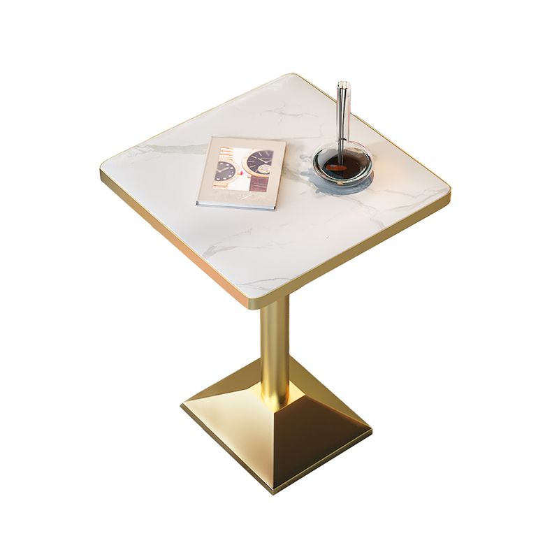 Luxury Style Dining Table Home Small Apartment Table with Metal Base Clearhalo ' dining_table' 'Dining Tables & Seating' 'Dining Tables' 'furn' 'furn_dining_table' 'Furniture' 'furniture_dining_table' 'Kitchen & Dining Furniture' 'kitchen&dining_furn' 'kitchen' 'kitchen_dining_table' 1200x1200_632bef5d-1f74-462d-968f-0d265ab2fce8