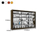 Open Bookshelf Modern Minimalist Iron Bookcase Home Floor Bookcase Steel Storage Rack