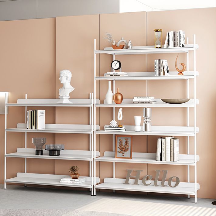 Contemporary Metal Etagere Bookshelf Open Office and Living Room Bookcase Clearhalo 'Bookcases' 'furn' 'furn_bookcases' 'Furniture' 'furniture_bookcases' 'Office Furniture' 1200x1200_632d92b5-ecc9-45ae-9ba7-b416a753c7a5