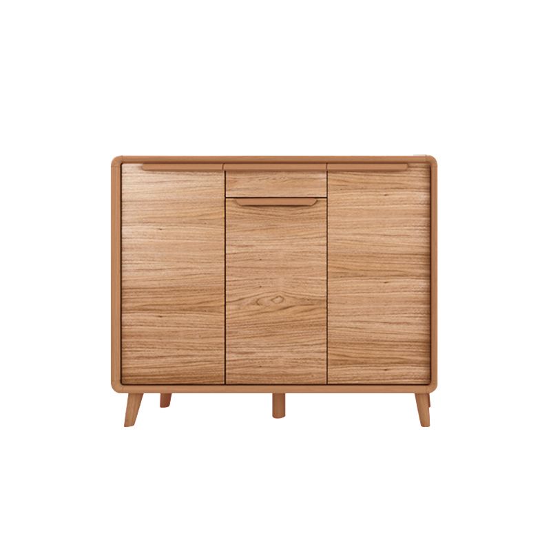 Modern Rectangle Wood Side Cabinet Bar Pulls Cabinet With Doors Clearhalo 'Cabinets & Chests' 'cabinets_chests' 'furn' 'furn_cabinets_chests' 'Furniture' 'Living Room Furniture' 1200x1200_6331aefa-3726-41d8-bd3f-39ddb68aeada