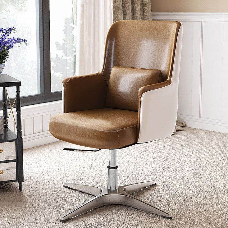 Modern & Contemporary Managers Chair Fixed Arms Height-adjustable Executive Chair Clearhalo 'furn' 'furn_office_chair' 'Furniture' 'furniture_office_chair' 'Office Chairs' 'Office Furniture' 'office_chair' 1200x1200_6332aa26-f6b6-435a-947f-a887add8f2c3