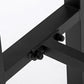 Industrial Rectangle Bistro Bar Table Solid Wood Bar Table for Dining Room