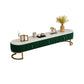 Supporto TV per TV Glam Marble da 16 pollici, console porta TV chiusa con cassetti