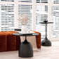 Mid-Century Modern Iron Coffee Table Pedestal Coffee Cocktail Table for Living Room Clearhalo 'Coffee & Accent Tables' 'Coffee Tables' 'coffee_tables' 'furn' 'furn_coffee_tables' 'Furniture' 'Living Room Furniture' 1200x1200_63355ebb-020f-4867-b242-a5d56af00675