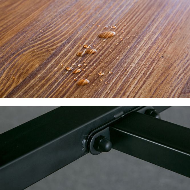 1/7 Pieces Indoor Bar Table Set Industrial Wooden Bar Table and Stools with Footrest Clearhalo 'Bar Furniture' 'furn' 'furn_home_bar_bar_sets' 'Furniture' 'Home Bars & Bar Sets' 'home_bar_bar_sets' 'Kitchen & Dining Furniture' 1200x1200_633cdd01-d281-4ec1-9d31-11d04f9c0cc6