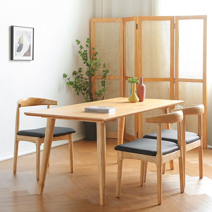 Modern 1/3/5/7 Pieces Dining Set Solid Wood Dining Table Set Clearhalo 'Dining Room Sets' 'Dining Tables & Seating' 'dining_room_set' 'furn' 'furn_dining_room_set' 'Furniture' 'furniture_dining_room_set' 'Kitchen & Dining Furniture' 'kitchen&dining_furn' 'kitchen' 1200x1200_633e1a5a-61ae-4133-9b53-9fb6f204b8ce