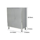 Stainless Steel Sideboard Cabinet Modern Server Cabinet with Storage for kitchen Clearhalo 'buffet_sideboard' 'Buffets & Sideboards' 'furn' 'furn_buffet_sideboard' 'Furniture' 'furniture_buffet_sideboard' 'Kitchen & Dining Furniture' 1200x1200_633fea08-b737-4394-afb0-0852ff39c66a
