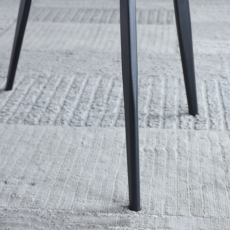 Scandinavian Style Solid Back Side Chair Upholstered Armless Chair for Home Use Clearhalo ' kitchen&dining_furn' 'Dining Chairs' 'Dining Tables & Seating' 'dining_chair' 'furn' 'furn_dining_chair' 'Furniture' 'furniture_dining_chair' 'Kitchen & Dining Furniture' 'kitchen' 1200x1200_6344b02c-7cd0-47c0-85a6-5f77ac01c3e7