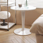 Contemporary Round Side End Table Plastic Pedestal Sofa Side Table Clearhalo 'Coffee & Accent Tables' 'End & Side Tables' 'end_side_tables' 'furn' 'furn_end_side_tables' 'Furniture' 'Living Room Furniture' 1200x1200_6344f908-8e53-41d5-9b3e-a1a3ff9a26ba