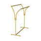 Silver/Gold Free Standing Hall Tree Contemporary Hall Stand for Living Room