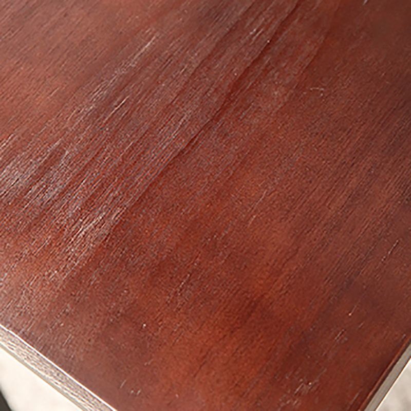 Industrial Bar Dining Table Pine Wood Bar Dining Table with Trestle Base Clearhalo 'Bar Furniture' 'Bar Tables' 'bar_tables' 'furn' 'furn_bar_tables' 'Furniture' 'furniture_bar_tables' 'Kitchen & Dining Furniture' 1200x1200_6347d484-57a8-49b8-a849-ec4d34a1c210