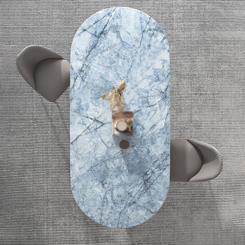 Contemporary 1/3/4/5/7 Pieces Dining Set Oval Shape Dining Room Table Set Clearhalo 'Dining Room Sets' 'Dining Tables & Seating' 'dining_room_set' 'furn' 'furn_dining_room_set' 'Furniture' 'furniture_dining_room_set' 'Kitchen & Dining Furniture' 'kitchen&dining_furn' 'kitchen' 1200x1200_634b6bbd-6d55-498f-b478-e9352d855b8a