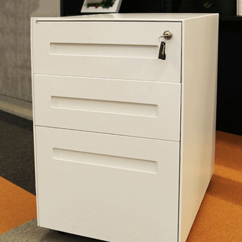 Traditioneller Stahlschrank mit Verriegelungsschulen Aktenschrank für Büro