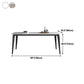 Rectangle Dining Site Table Contemporary Style Stone Furniture with 4 Legs Clearhalo ' dining_table' 'Dining Tables & Seating' 'Dining Tables' 'furn' 'furn_dining_table' 'Furniture' 'furniture_dining_table' 'Kitchen & Dining Furniture' 'kitchen&dining_furn' 'kitchen' 'kitchen_dining_table' 1200x1200_634bea4f-23e3-4981-b470-802b0301f792