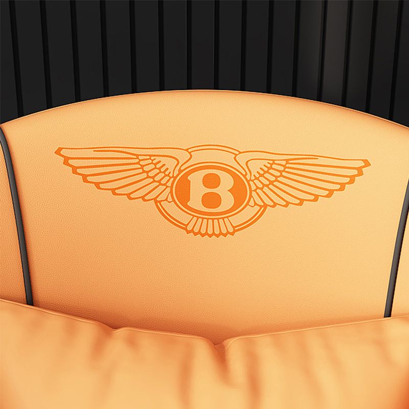 Contemporary Bonded Leather Arms Included Gold Base Accent Armchair Clearhalo 'Accent Chairs' 'accent_chairs' 'Chairs & Seating' 'furn' 'furn_accent_chairs' 'Furniture' 'Living Room Furniture' 1200x1200_634e78b2-44a4-4217-92dc-639ce32aab2a