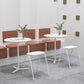 Metal Modern Round Dining Table Pine Wood Top Table for Kitchen Clearhalo 'Dining Tables & Seating' 'Dining Tables' 'dining_table' 'furn' 'furn_dining_table' 'Furniture' 'furniture_dining_table' 'Kitchen & Dining Furniture' 'kitchen' 'kitchen_dining_table' 1200x1200_6353be07-2384-4774-9dba-4ab91c71f8d3