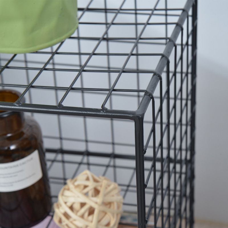 Modern Closed Back Book Shelf Metal Bookcase for Living Room Clearhalo 'Bookcases' 'furn' 'furn_bookcases' 'Furniture' 'Office Furniture' 1200x1200_6359b9e3-ed3c-45d1-9673-73620ec7b169