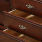 Dark Brown 3/4/5 Drawer Chest 26.57" Wide Solid Wood Accent Chest Clearhalo 'Cabinets & Chests' 'cabinets_chests' 'furn' 'furn_cabinets_chests' 'Furniture' 'Living Room Furniture' 1200x1200_635aae1d-1f76-40ed-b3b7-deaea5cd0095
