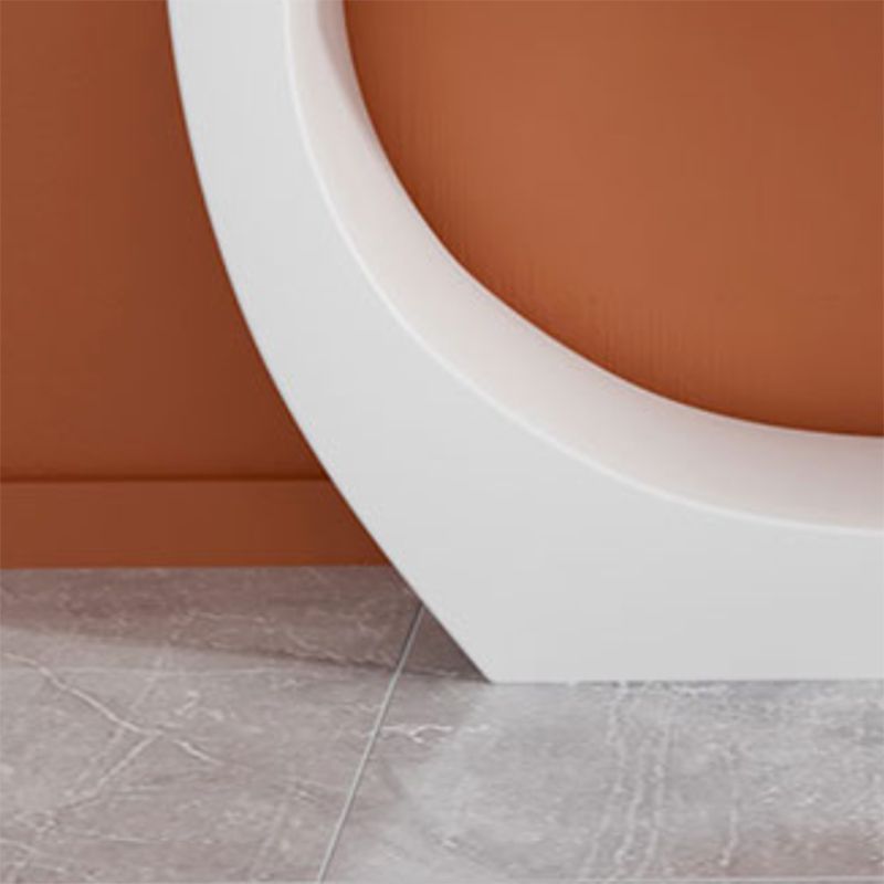 Tabla de acento de consola contemporánea con soporte de acero para Hall